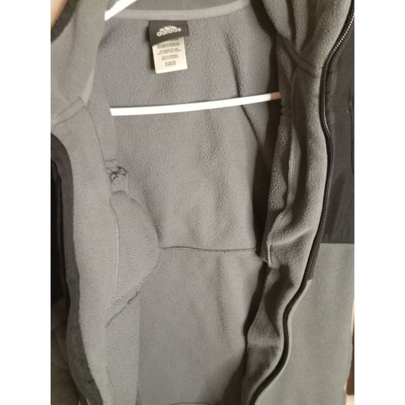 Youth Adidas Jacket Polar Fleece Two Toned - Picture 5 of 10